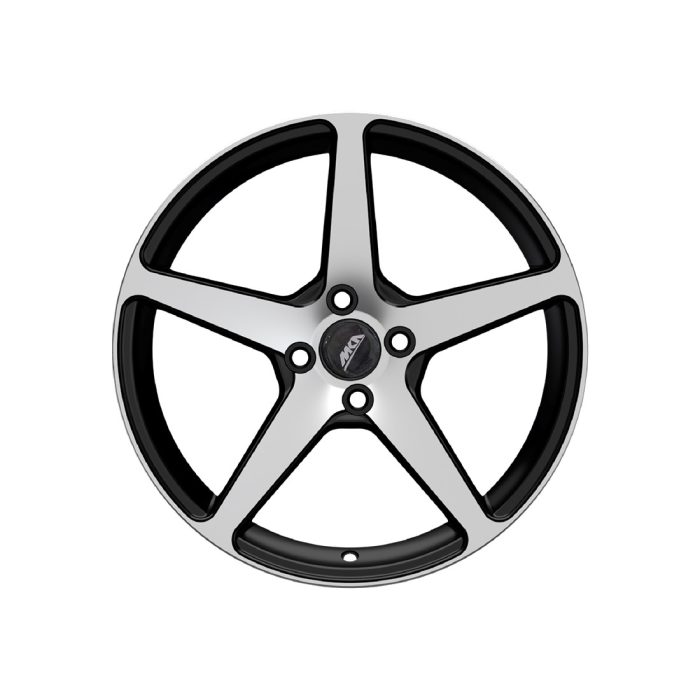 Verona Matte Gunmetal Wheel 22x10.5 inches with Aluminum - Image 2